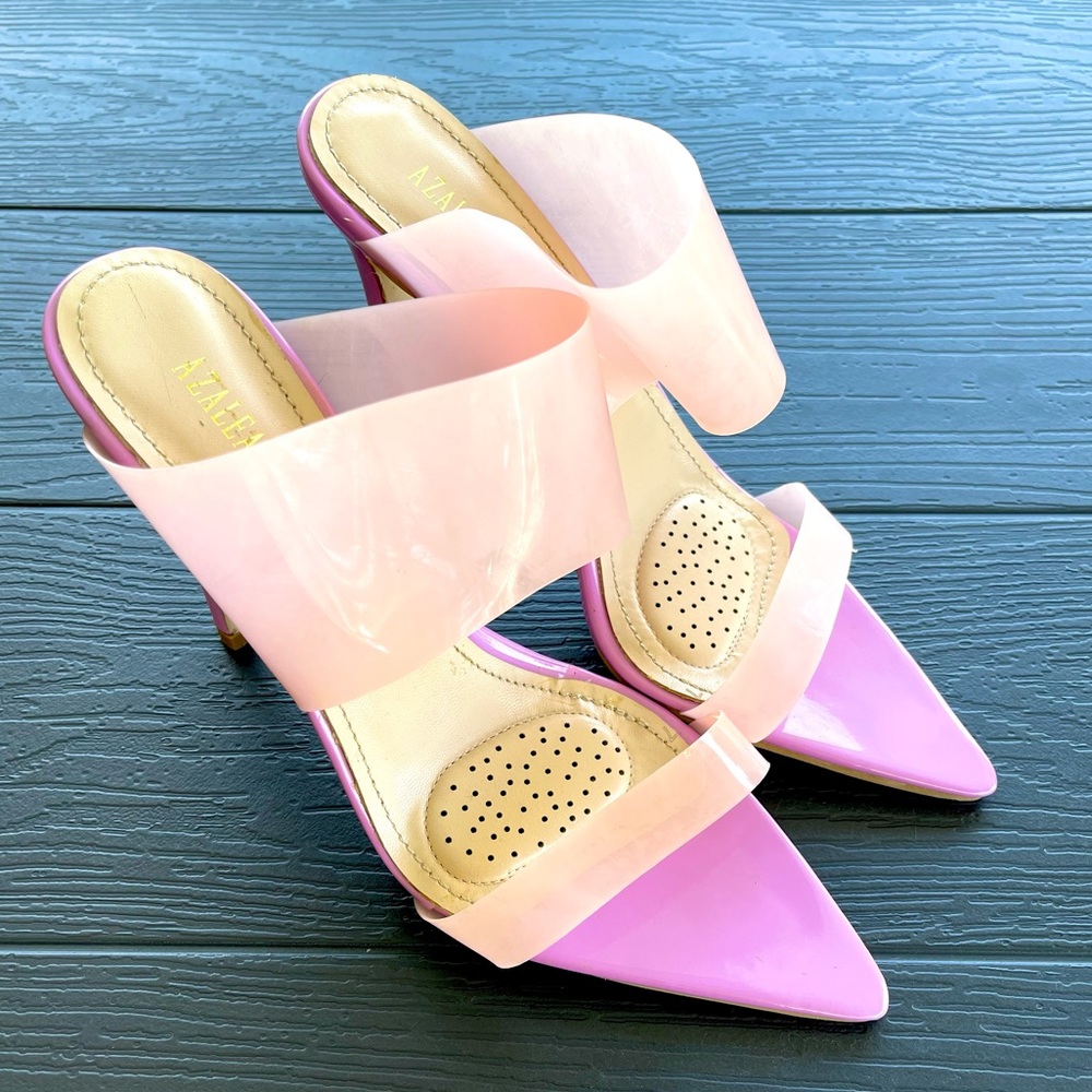 Nude summer sandals heels